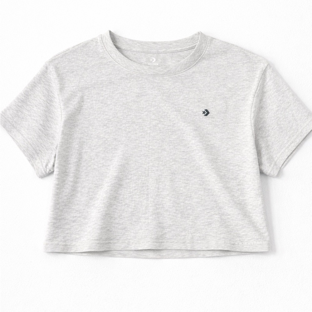 Converse Gray Crop Top